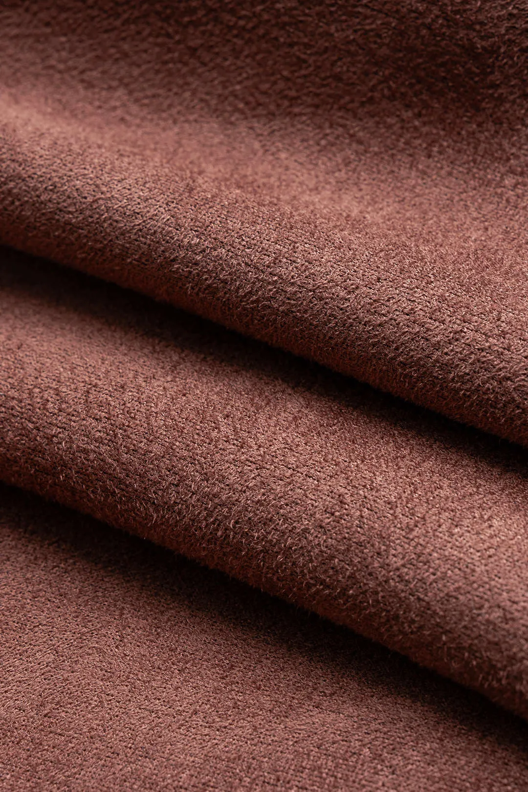 Suede Patchwork Zipper Fake Pocket Shorts sold by Micas product image thumbnail 4