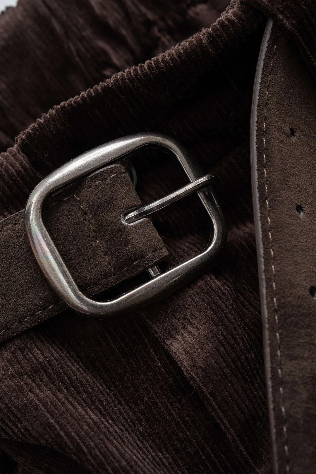 Corduroy Belted Shorts sold by Micas product image thumbnail 3