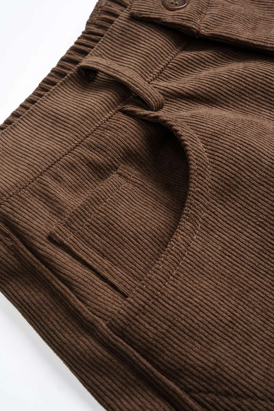 Corduroy High Waist Straight Leg Pants sold by Micas product image thumbnail 4