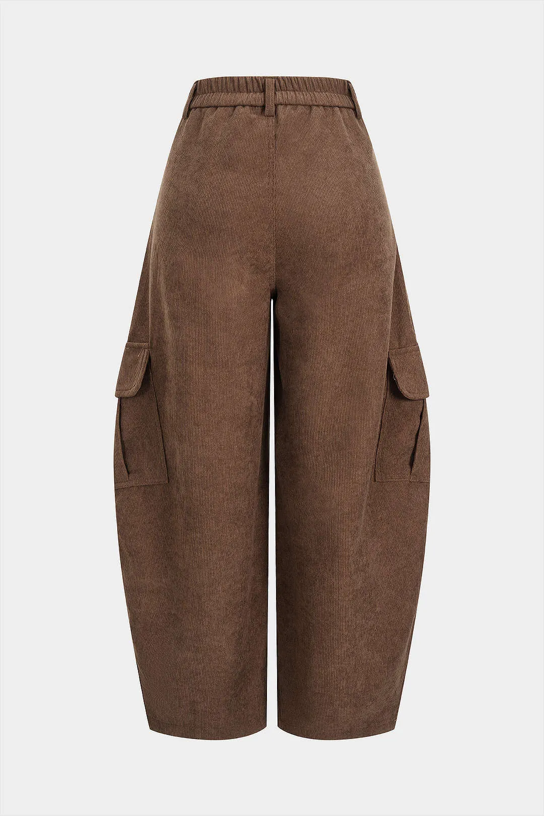 Corduroy High Waist Straight Leg Pants sold by Micas product image thumbnail 2