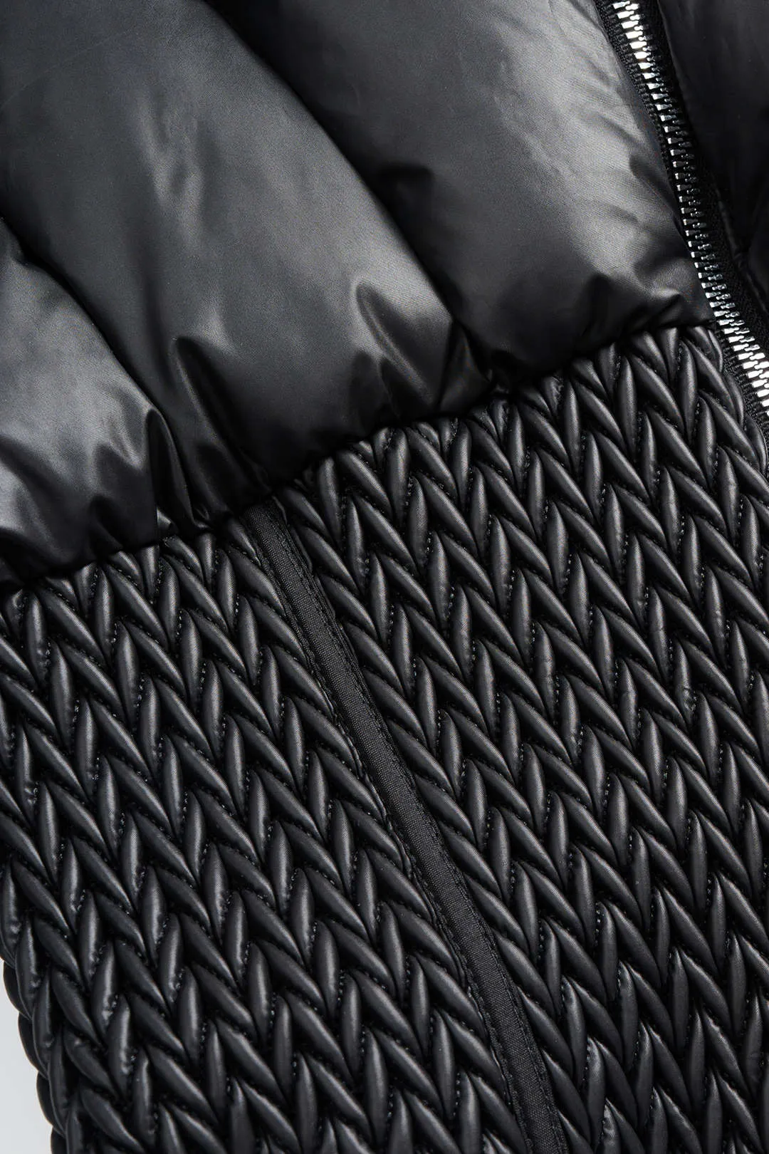 Stand Collar Waist-Cinching Puffer sold by Micas product image thumbnail 3