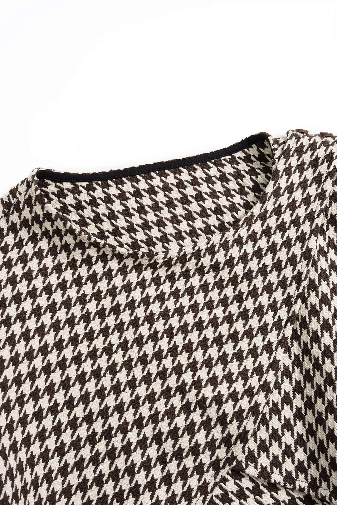 Asymmetrical Long Sleeve Top And Sleeveless Bodycon Dress Set sold by Micas product image thumbnail 3