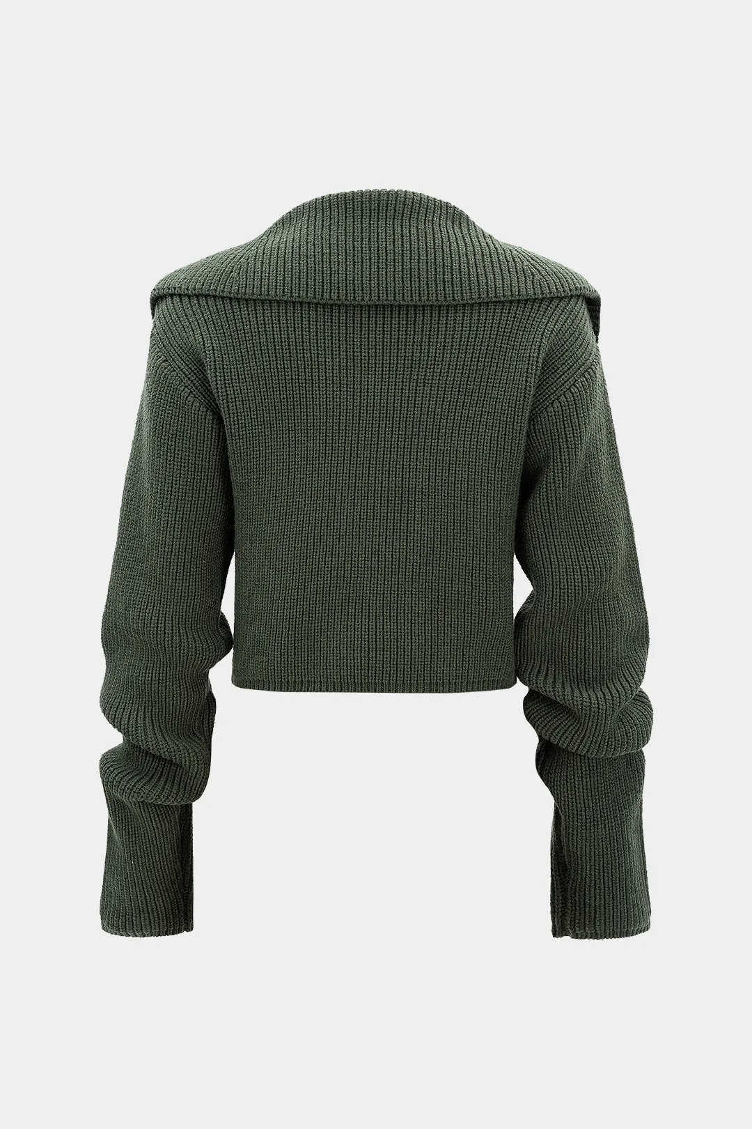 Knit Lapel Belted Cardigan sold by Micas product image thumbnail 5