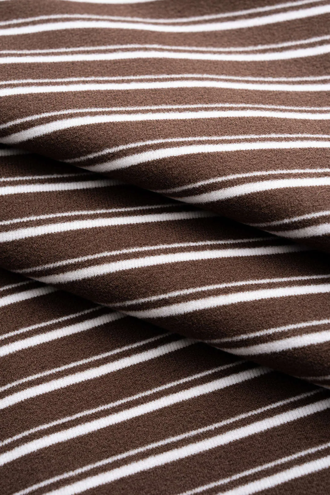 Stripes Print Long Sleeve Top And Straight Leg Pants Set sold by Micas product image thumbnail 3