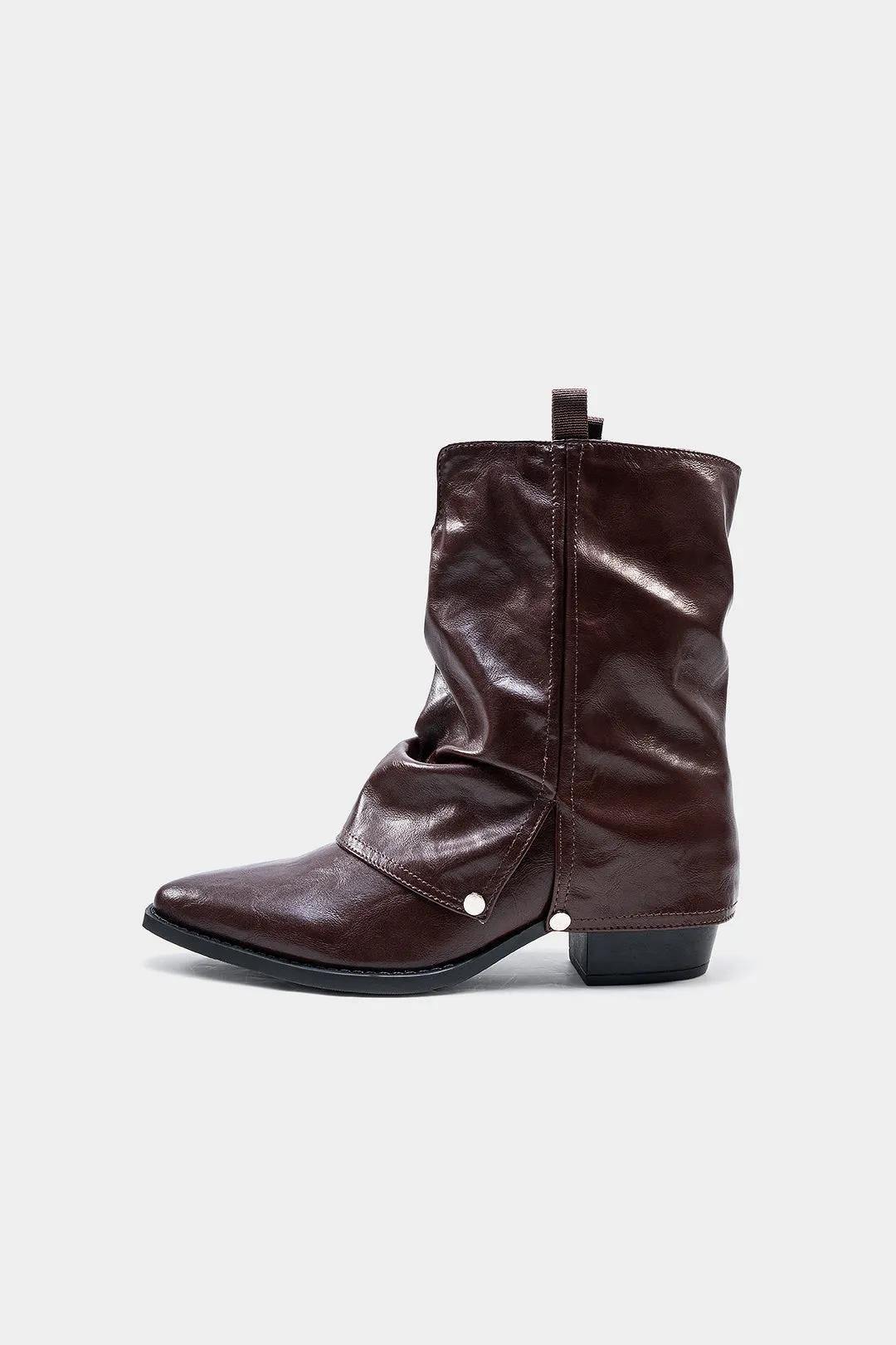 Leather Pointed Ankle Boots sold by Micas product image thumbnail 2