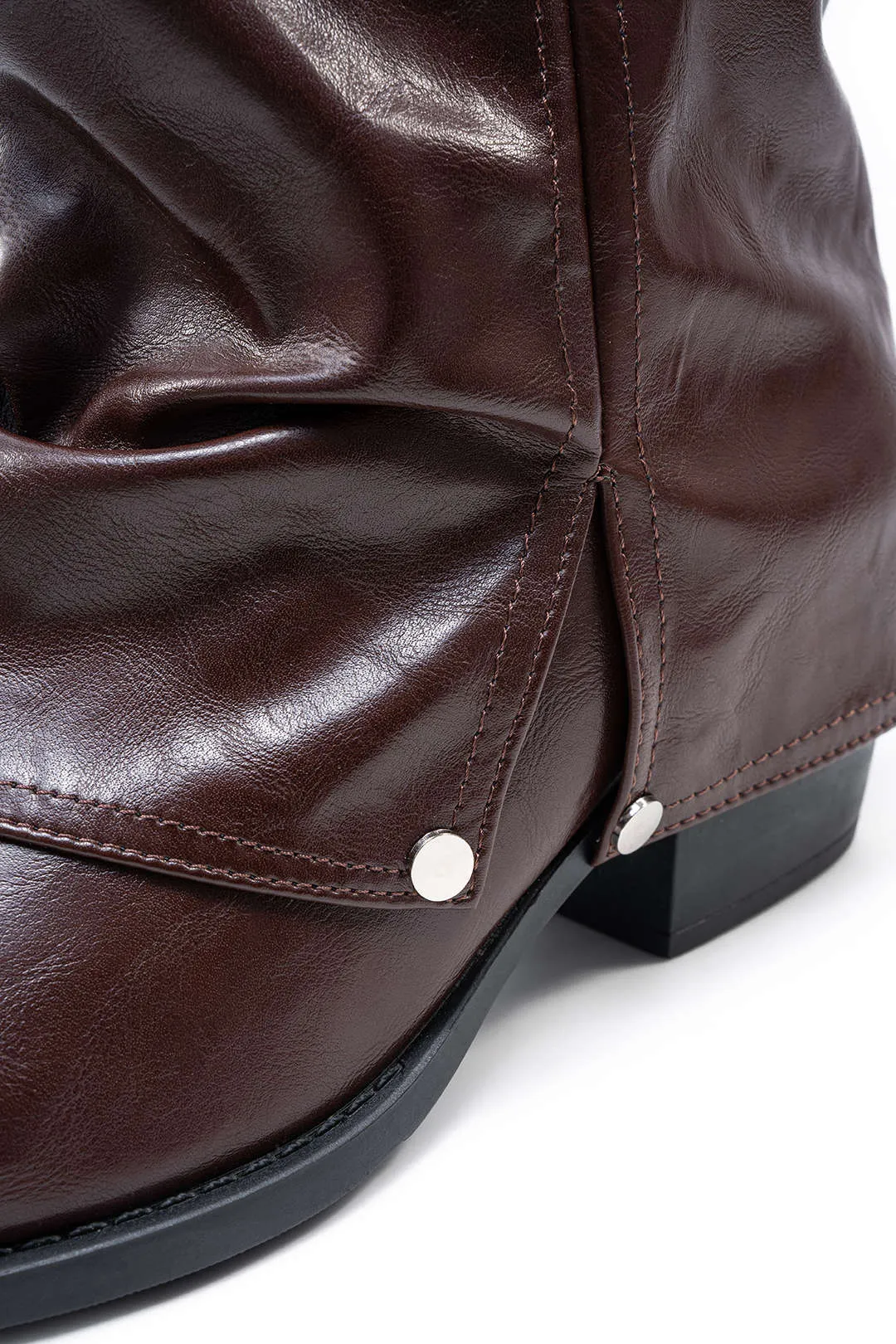 Leather Pointed Ankle Boots sold by Micas product image thumbnail 3
