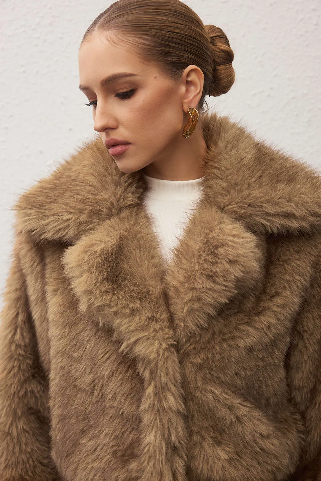 Faux Fur Short Coat sold by Micas product image thumbnail 4