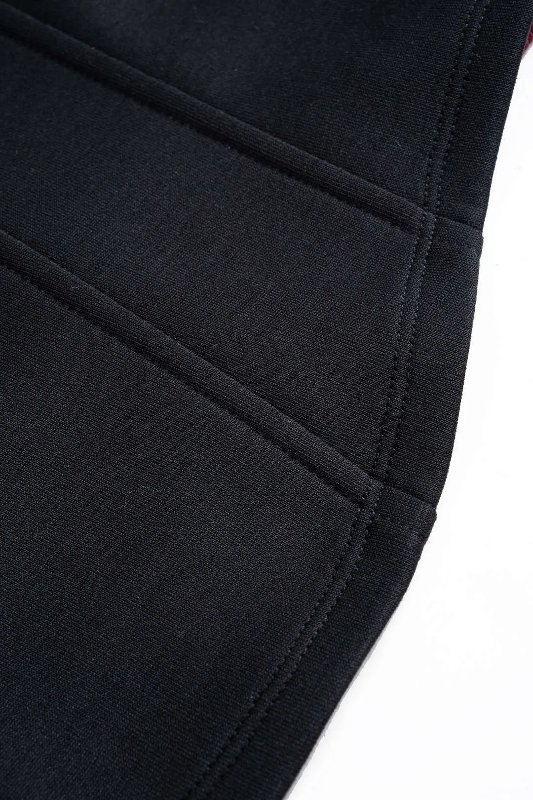 Contrast Asymmetrical Round Neck Sweatshirt sold by Micas product image thumbnail 4