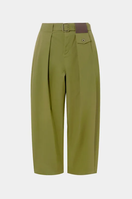 Plus Size Belted Straight Leg Pants sold by Micas