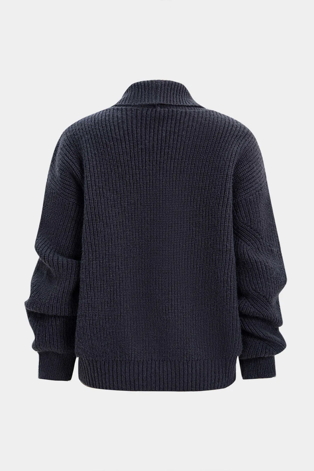 Knit Double-Breasted Cardigan sold by Micas product image thumbnail 2