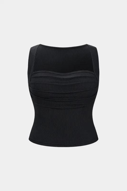 Plus Size Square Neck Tank Top sold by Micas