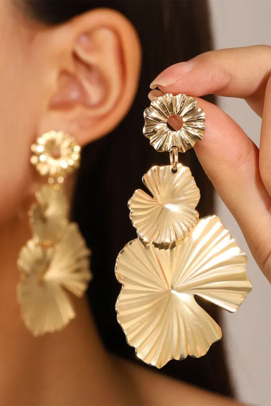 Metal Geometric Earrings sold by Micas