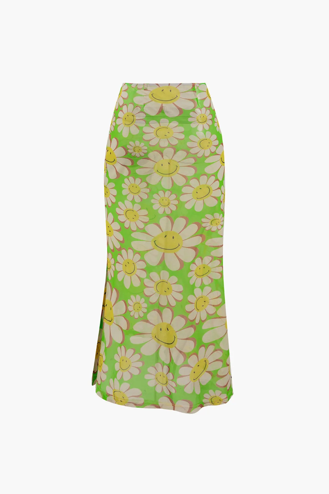 Cartoon Floral Print Cami Top And Slip Skirt Set sold by Micas product image thumbnail 5