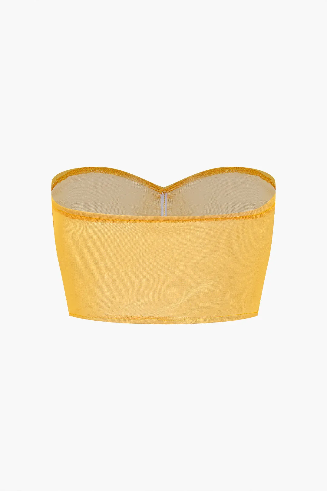 Mesh Tube Top And Ombre Print Cut Out Skirt Set sold by Micas product image thumbnail 3