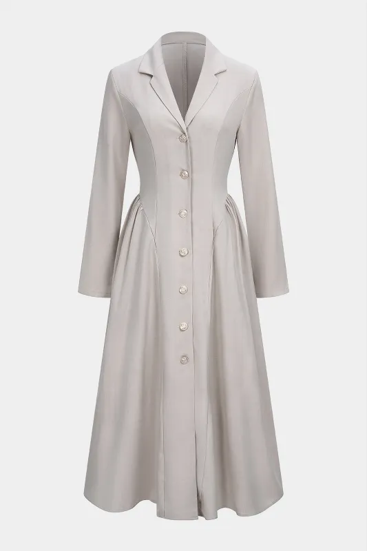 V-Neck Long Sleeve Maxi Dress sold by Micas