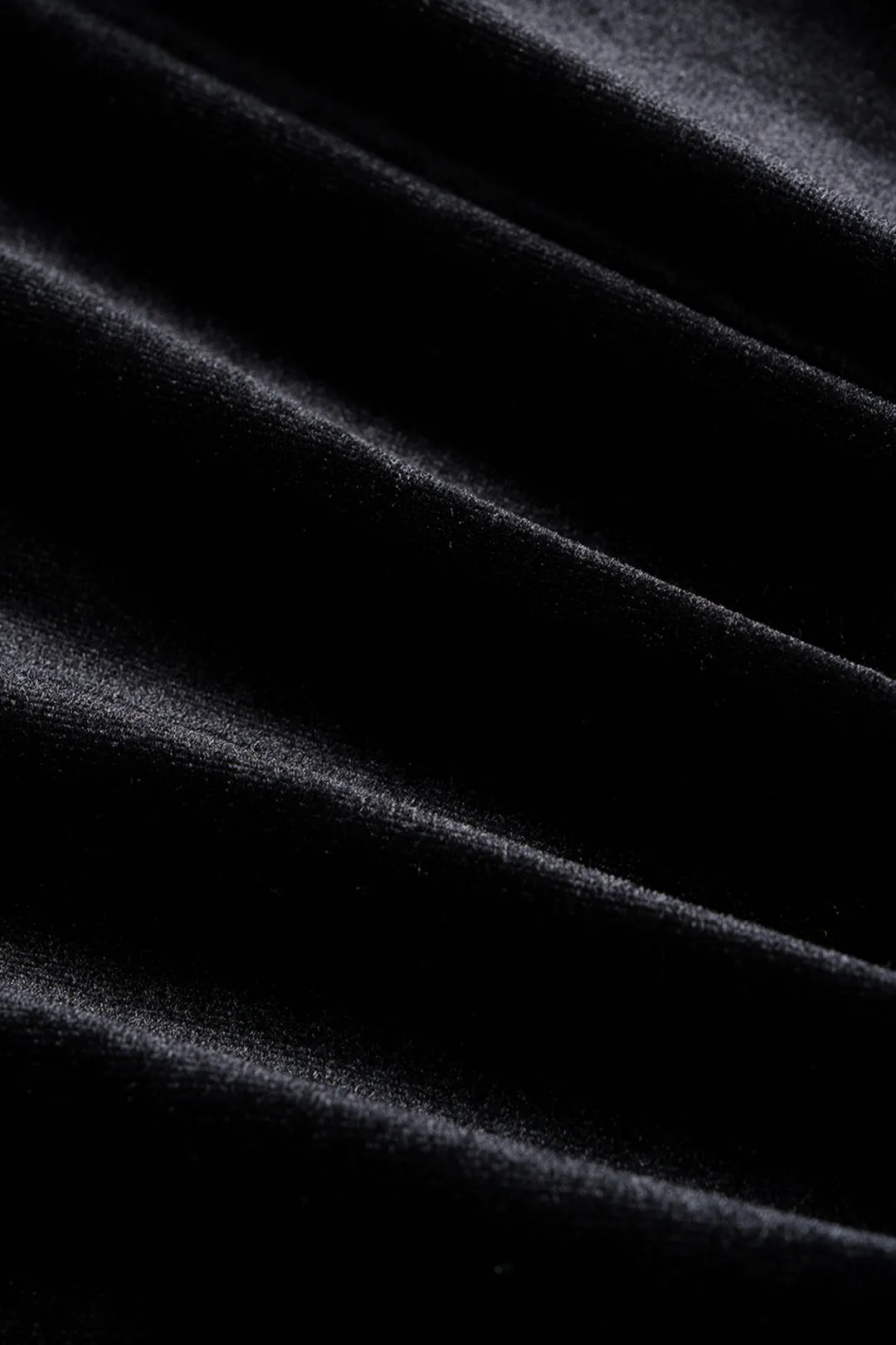 Velvet Ruched Scarf Sleeveless Mini Dress sold by Micas product image thumbnail 4