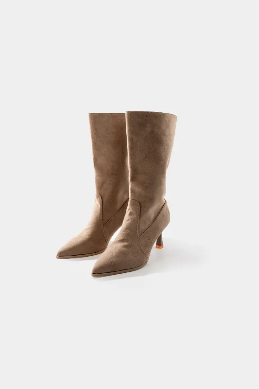 Ruched Toe Ankle Boots sold by Micas