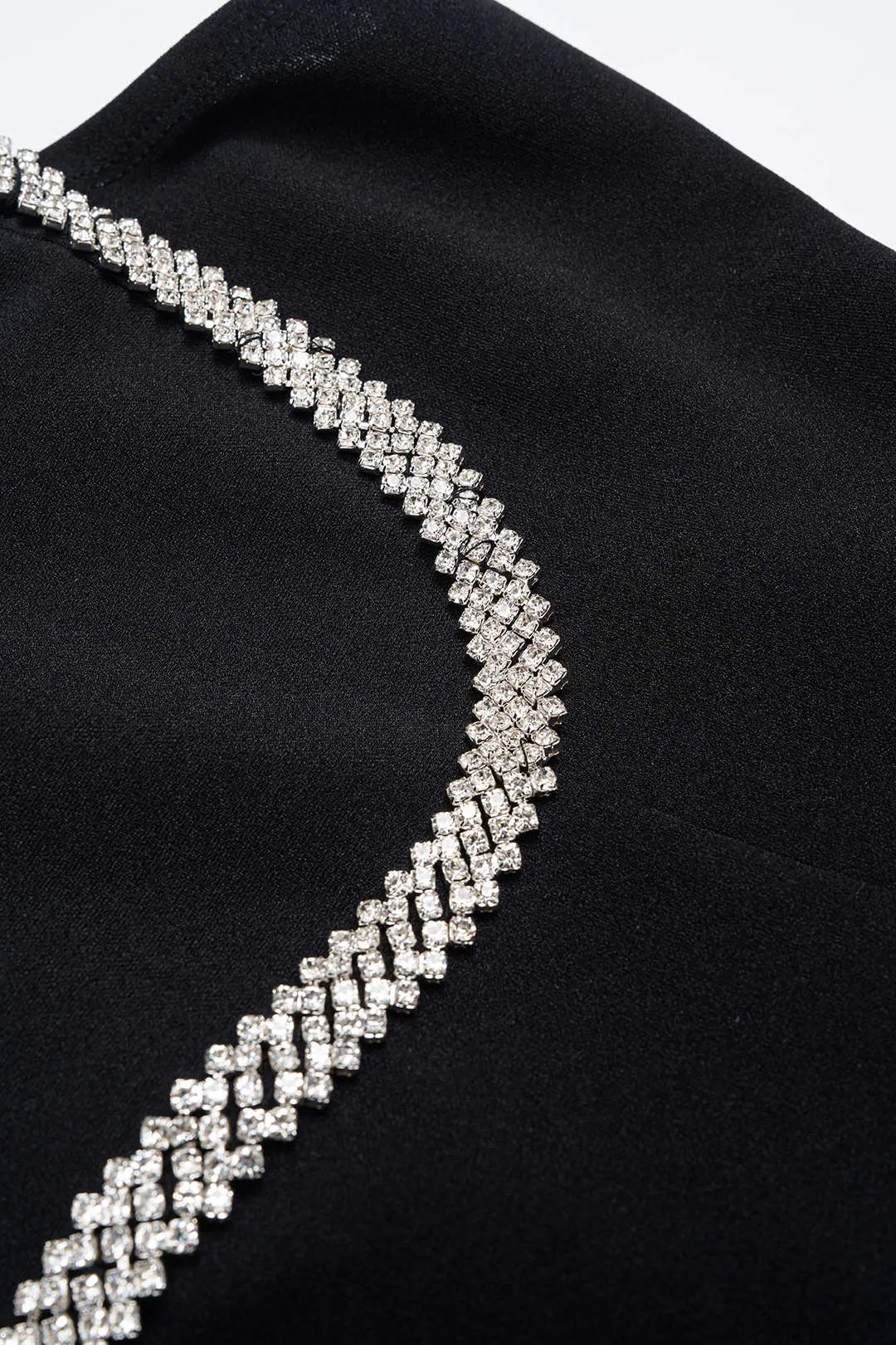 Plus Size Chain Square Neck Sleeveless Mini Dress sold by Micas product image thumbnail 3