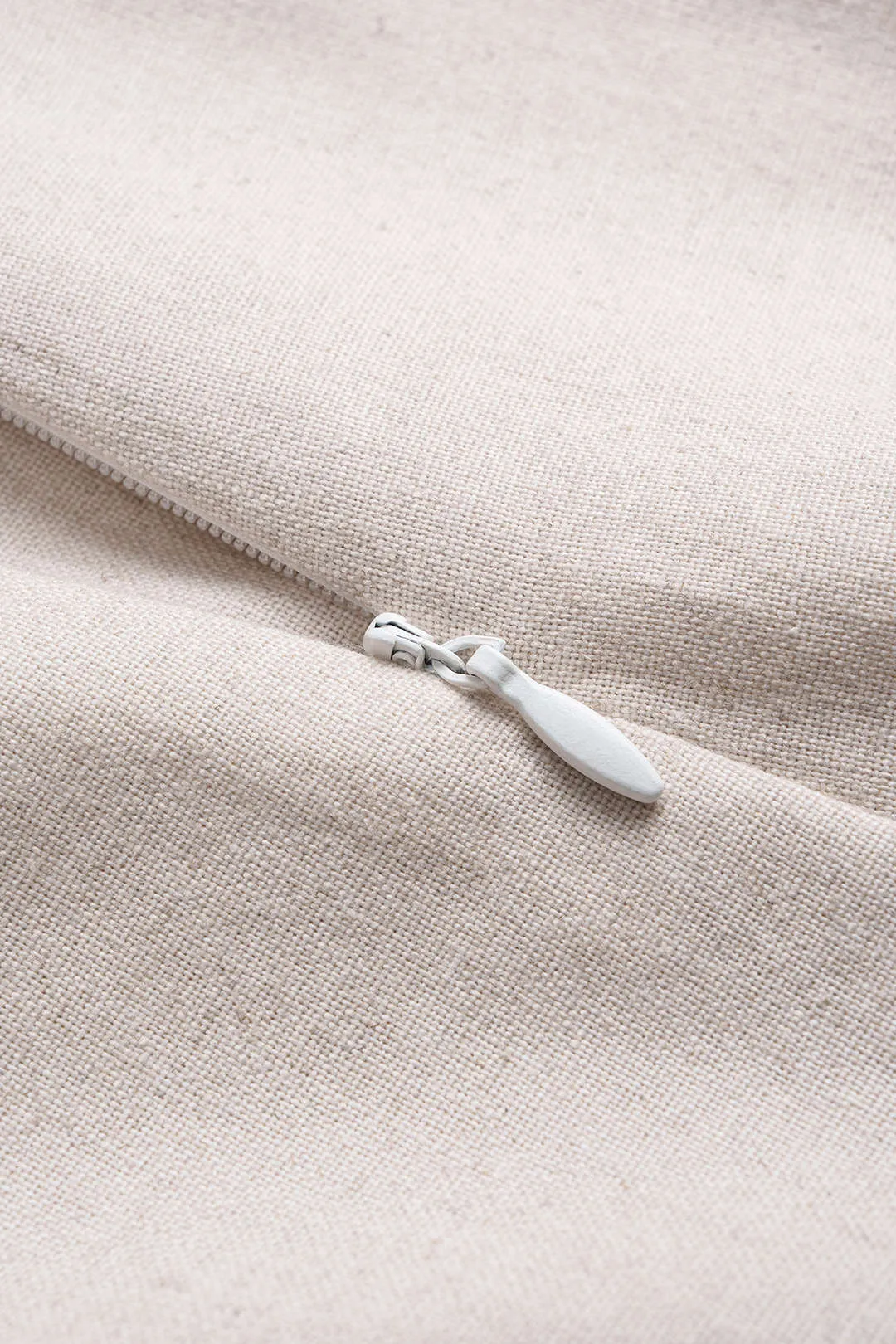 Ruched Zipper Linen Wide Leg Twist Knot Pant sold by Micas product image thumbnail 3