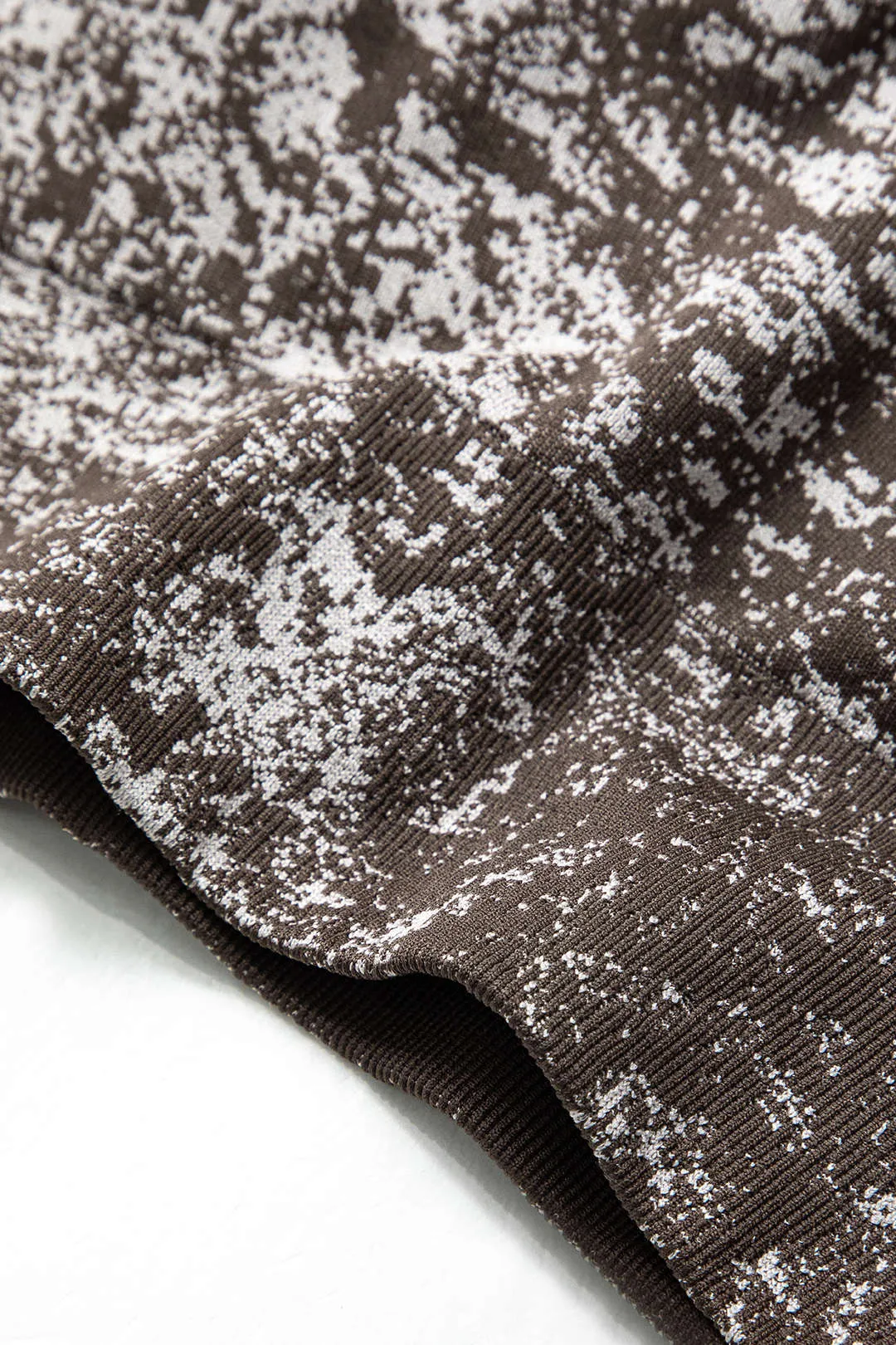 Abstract Print Crossed Cut Out Sports Bra sold by Micas product image thumbnail 3