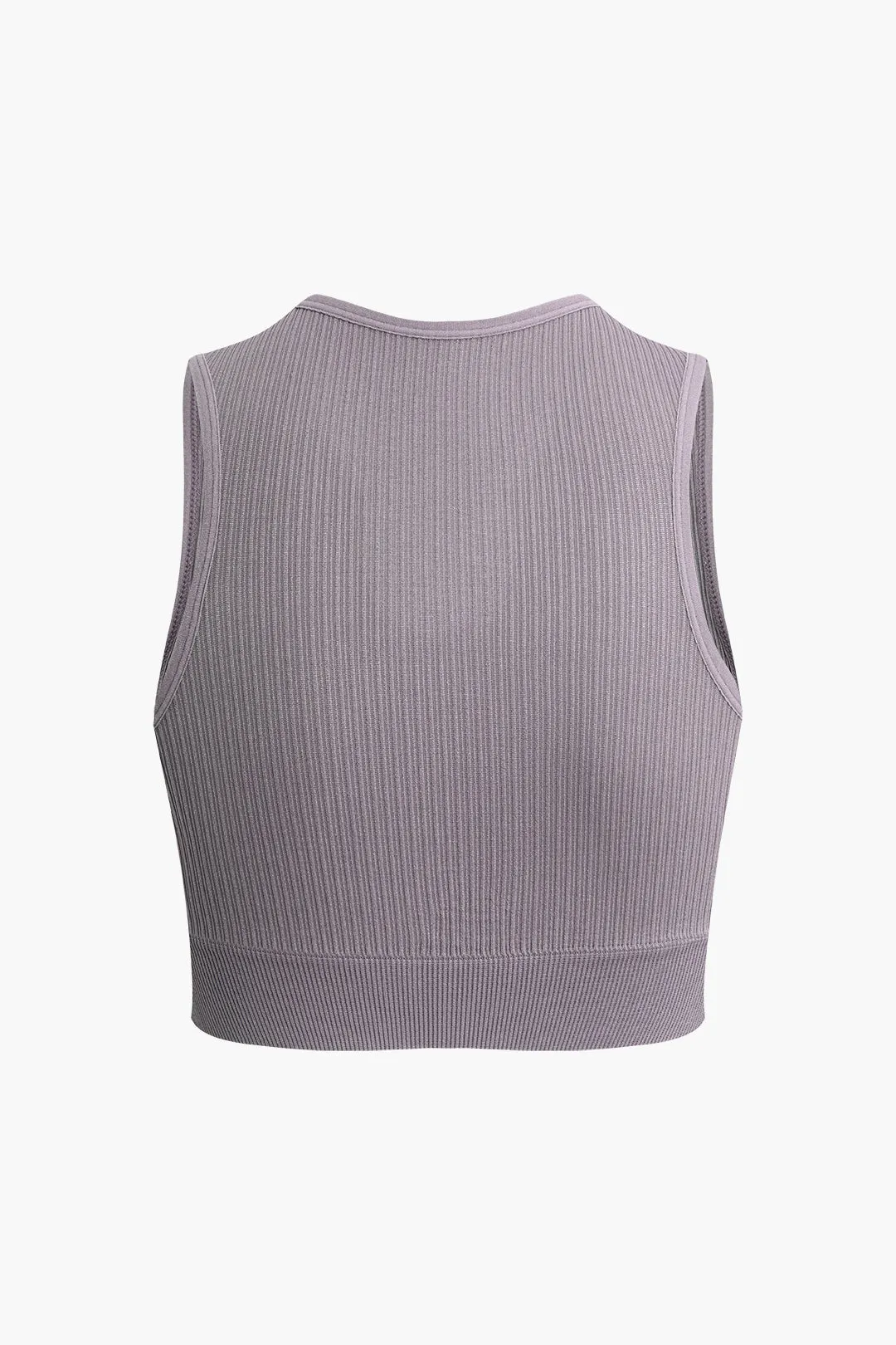 Solid Ribbed Sports Bra sold by Micas product image thumbnail 2