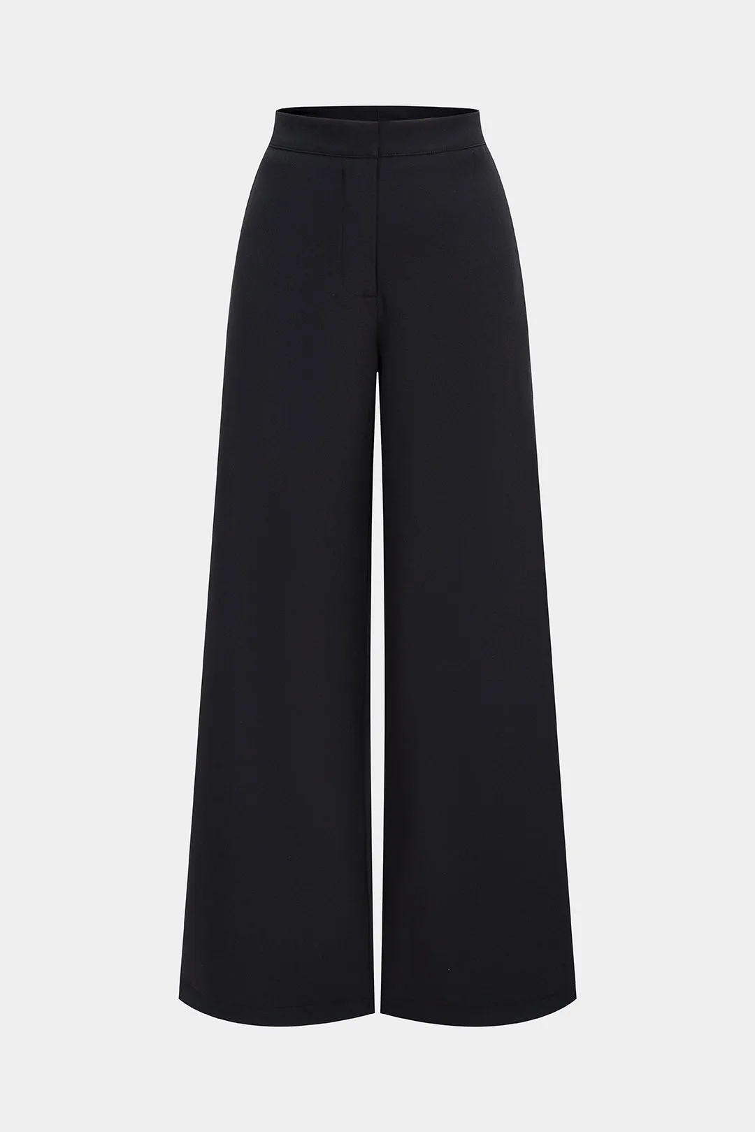 Solid Straight Leg Pants sold by Micas