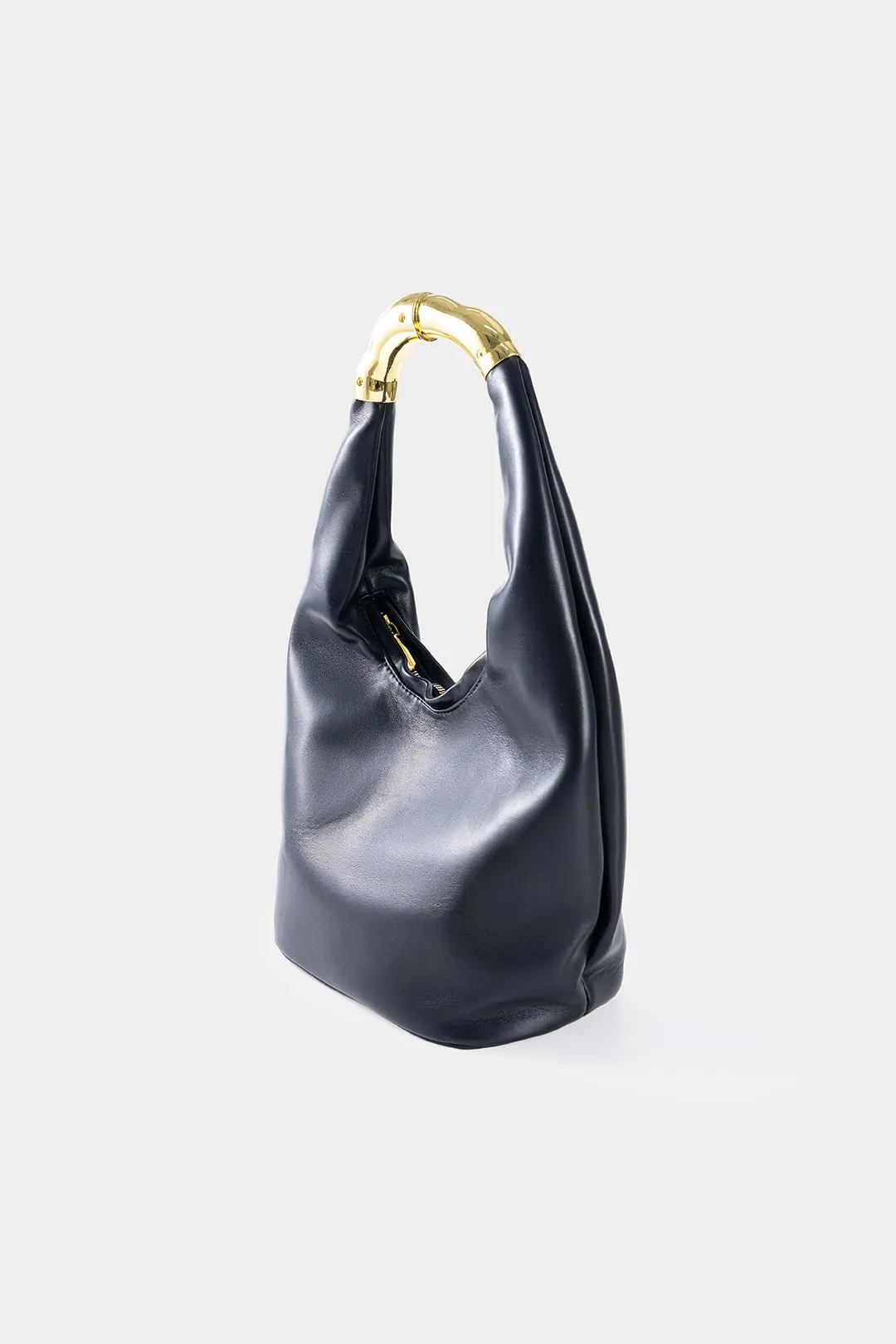 Faux Leather Metal Handheld Shoulder Bag sold by Micas product image thumbnail 2