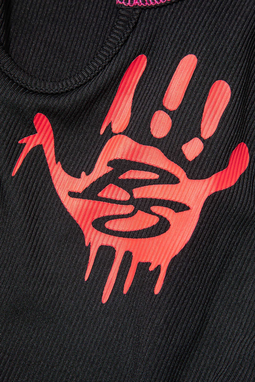 Contrast Print V-Neck Sleeveless Mini Dress sold by Micas product image thumbnail 3