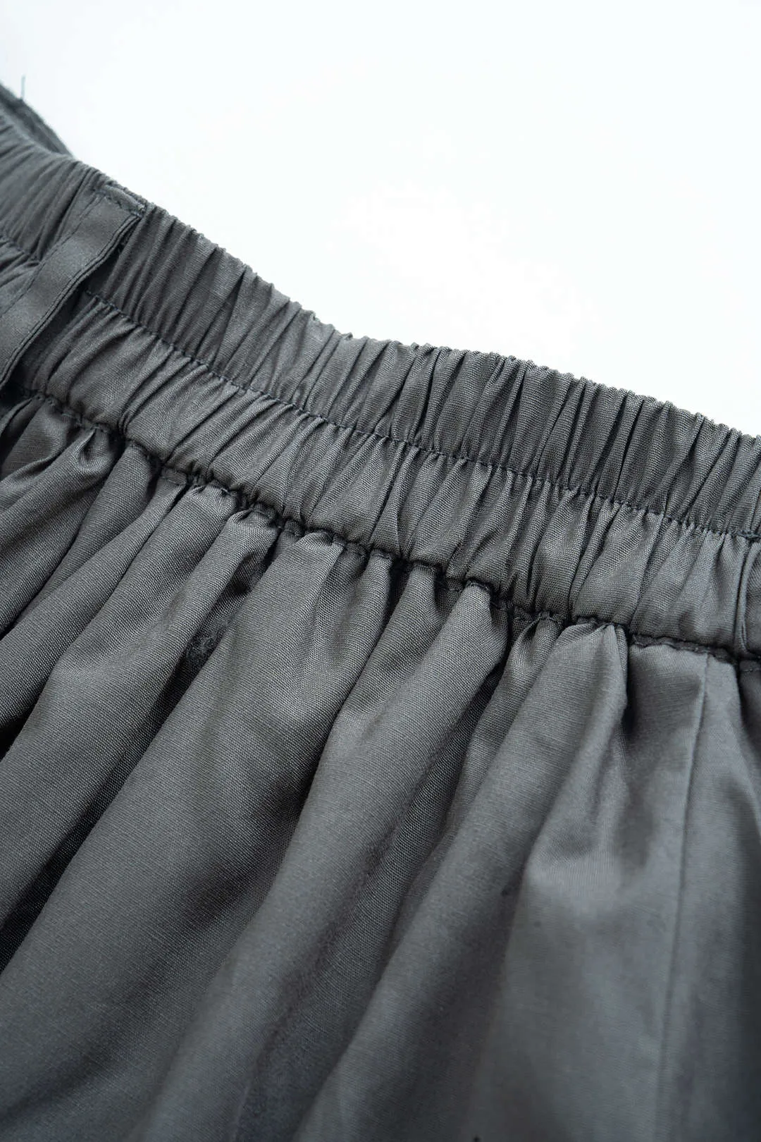 Lace Trim Ruched Low Waist Skort sold by Micas product image thumbnail 4