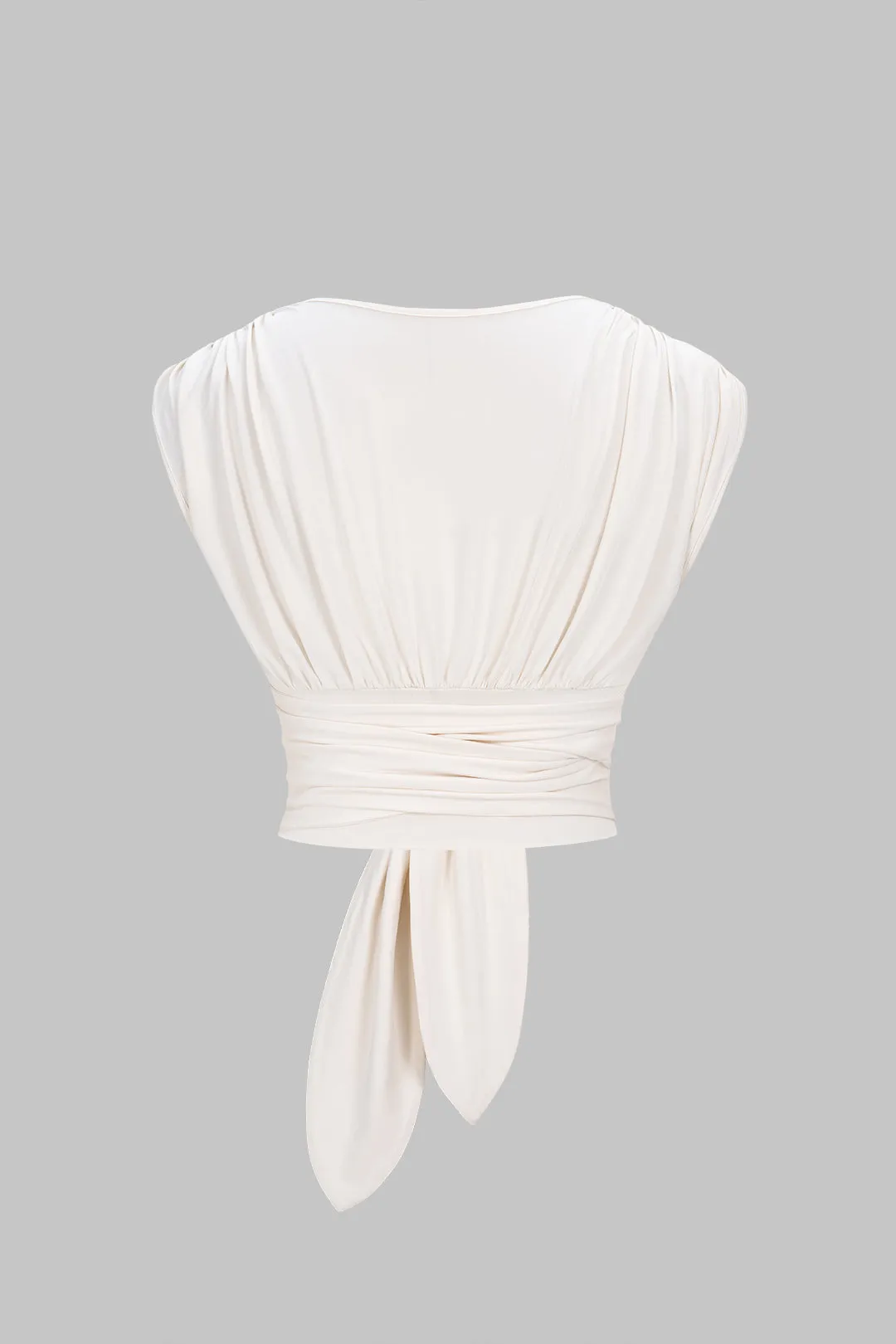V-Neck Tie-Front Tank Top sold by Micas product image thumbnail 2