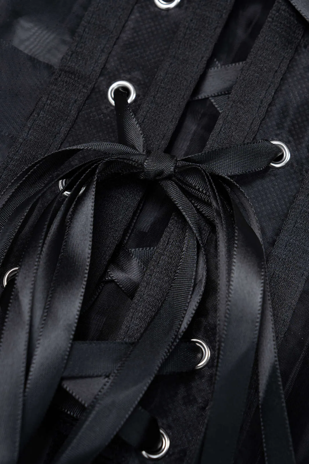 Lace-Up Zipper Waist Corset sold by Micas product image thumbnail 5