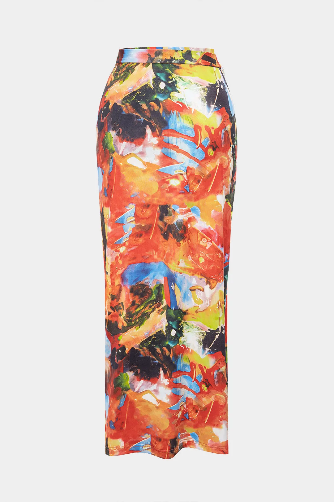 Floral Print Tie-Up Skirt sold by Micas product image thumbnail 2