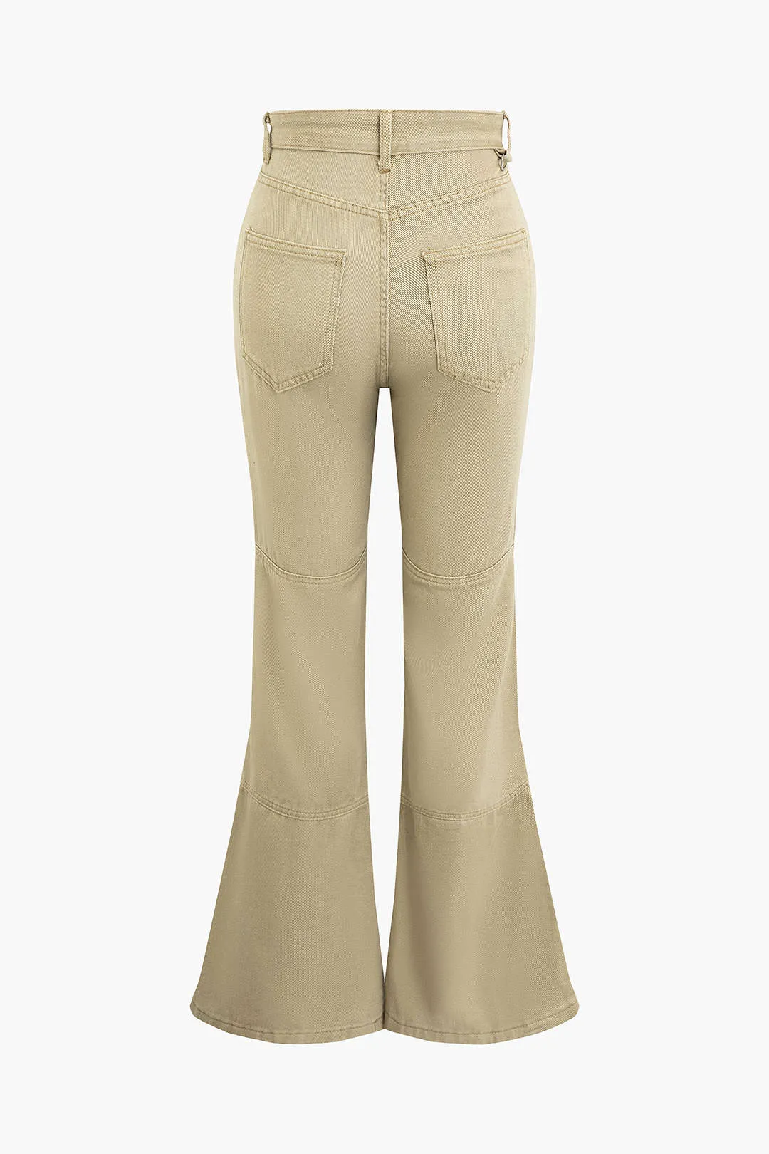 Denim Irregular Flared Jeans sold by Micas product image thumbnail 2