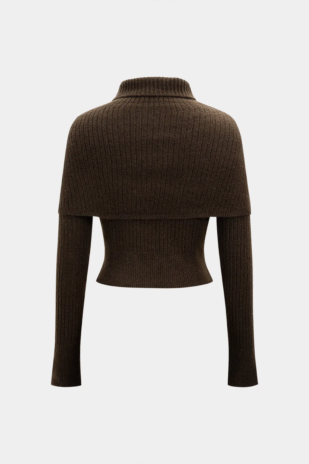 Sweater High Collar Long-Sleeve Top sold by Micas product image thumbnail 2