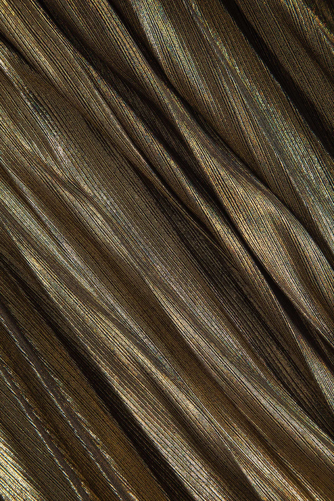 Solid Pleated High Waist Split Skirt sold by Micas product image thumbnail 3