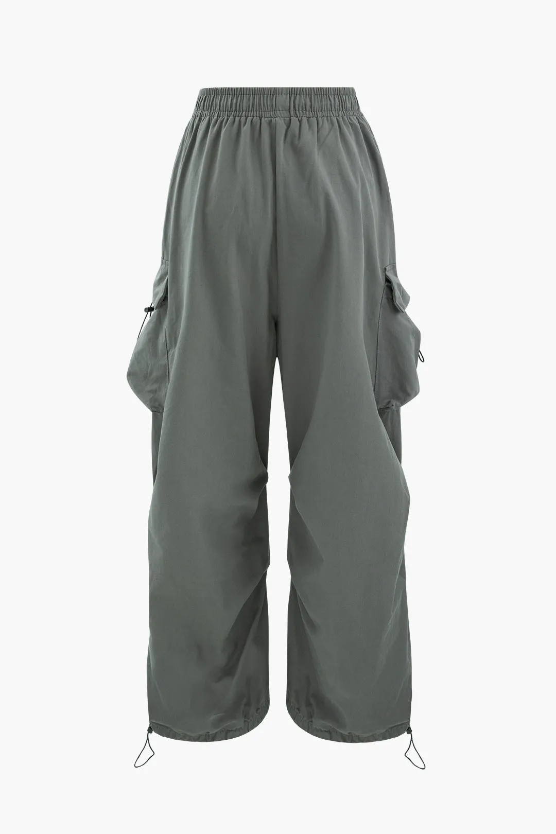 Multi-Pocket Ruched Drawstring Pants sold by Micas product image thumbnail 2