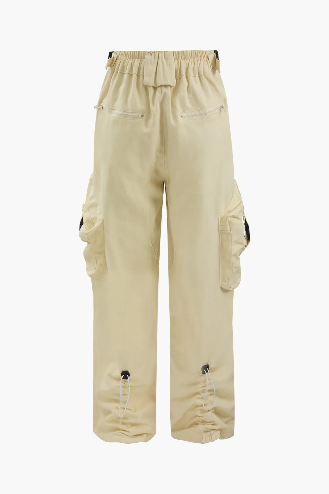 Solid Zipper Workwear Pants sold by Micas product image thumbnail 2