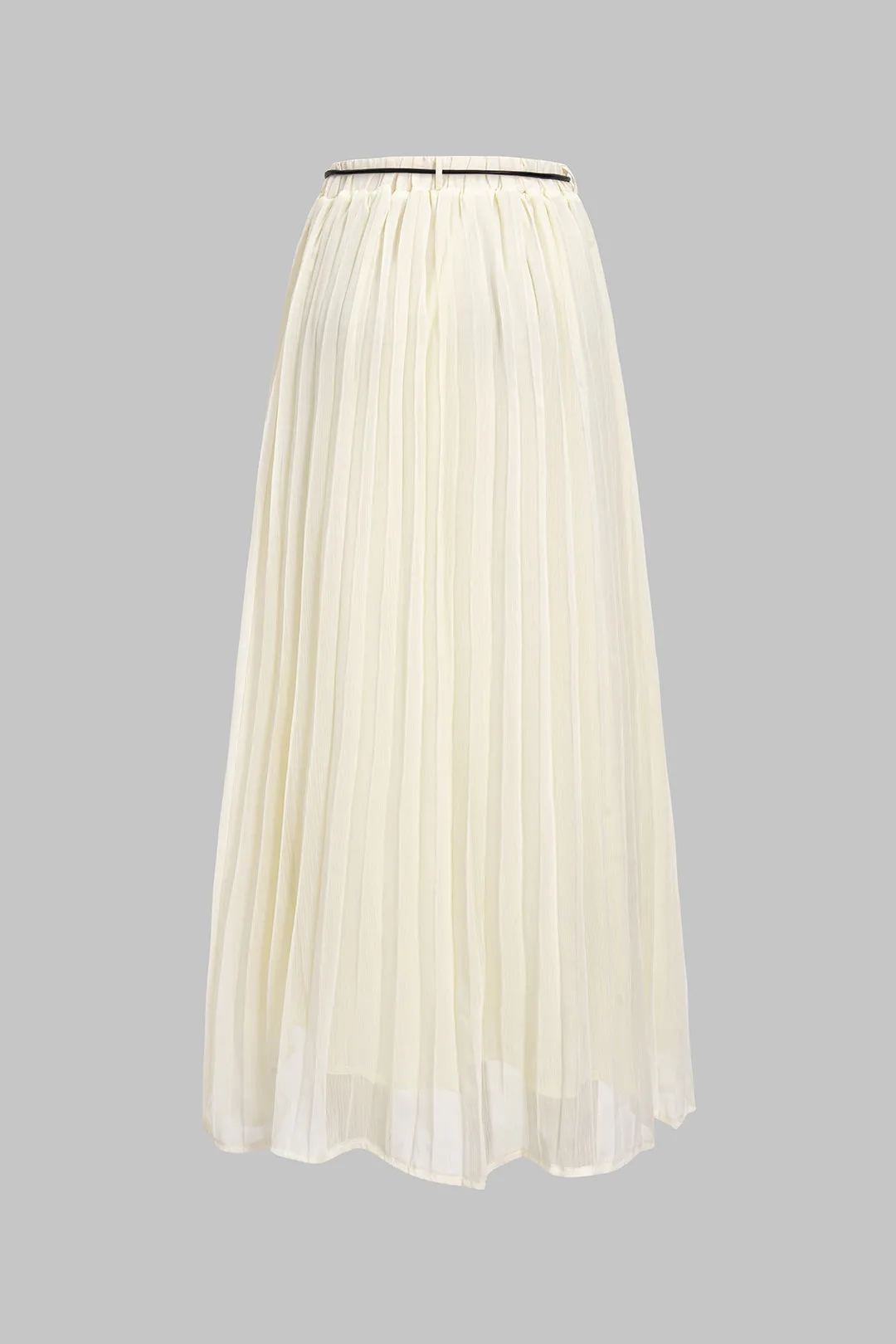 Chiffon Pleated Midi Skirt sold by Micas product image thumbnail 2