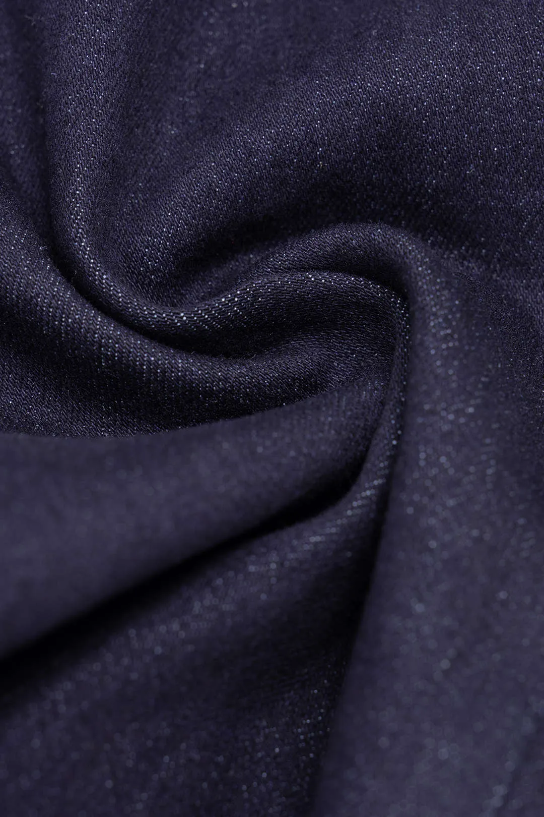 Denim Rhinestone Decor Zipper Straight Jeans sold by Micas product image thumbnail 4