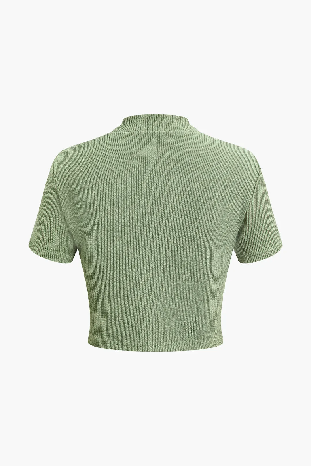 Stripes Short Sleeves Top And High Waist Pocket Pants Set sold by Micas product image thumbnail 3