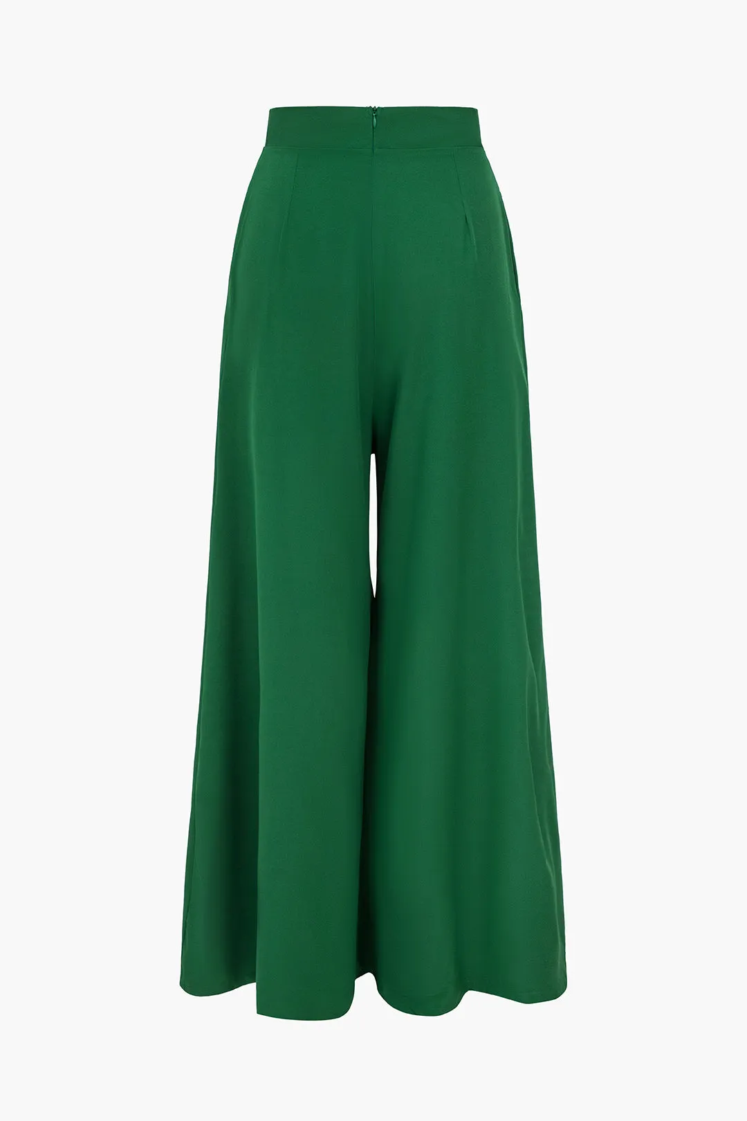 Asymmetrical Twist Knot Long Sleeve Top And Long Wide-Leg Pants Set sold by Micas product image thumbnail 5