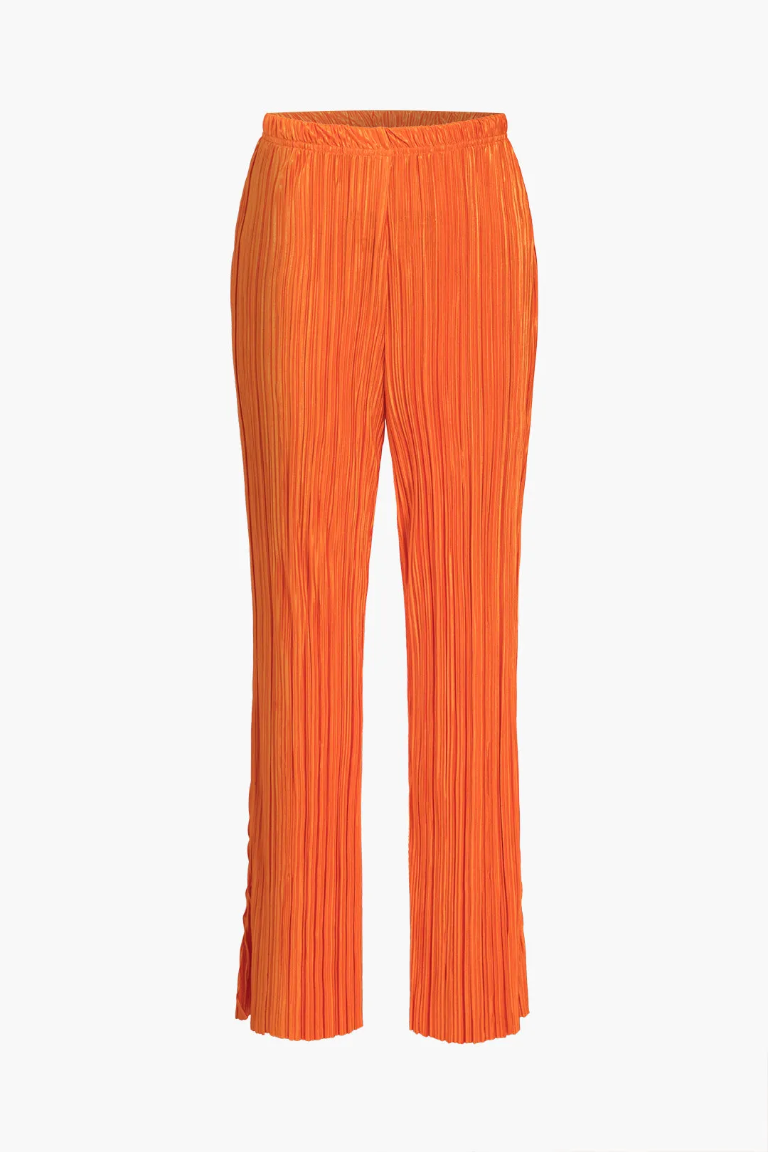 Pleated Button Sleeveless Top And Split Pants Set sold by Micas product image thumbnail 4