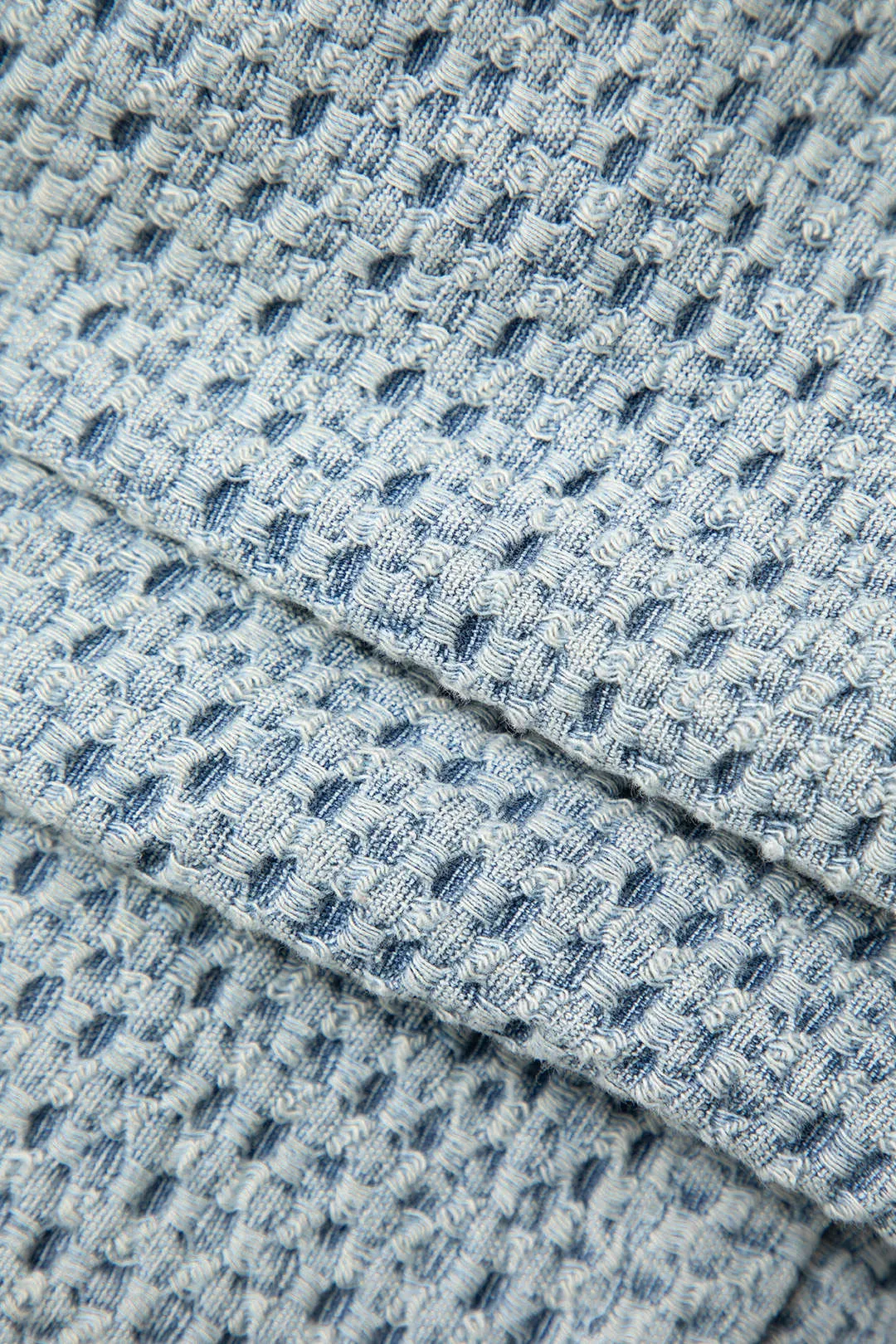 Denim Halter Neck Tie Up Cami Top And Fringe Shorts Suit sold by Micas product image thumbnail 4