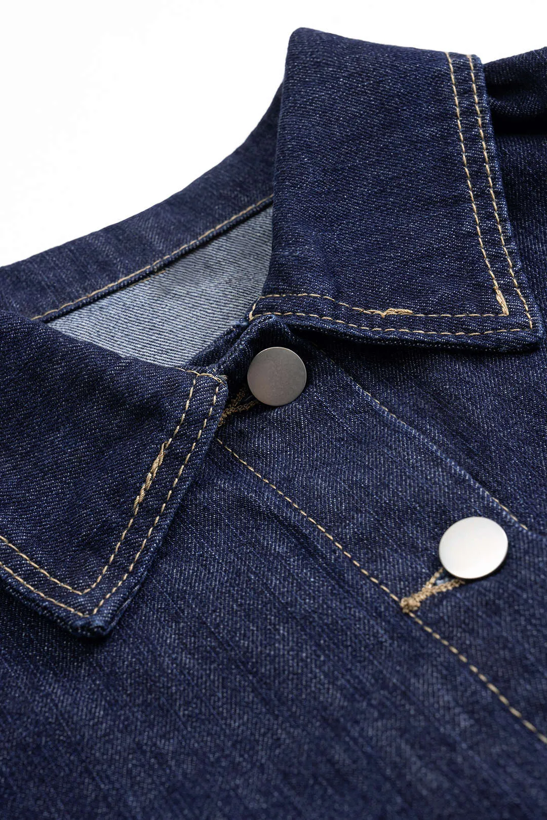 Denim Button Pocket Outerwear sold by Micas product image thumbnail 3