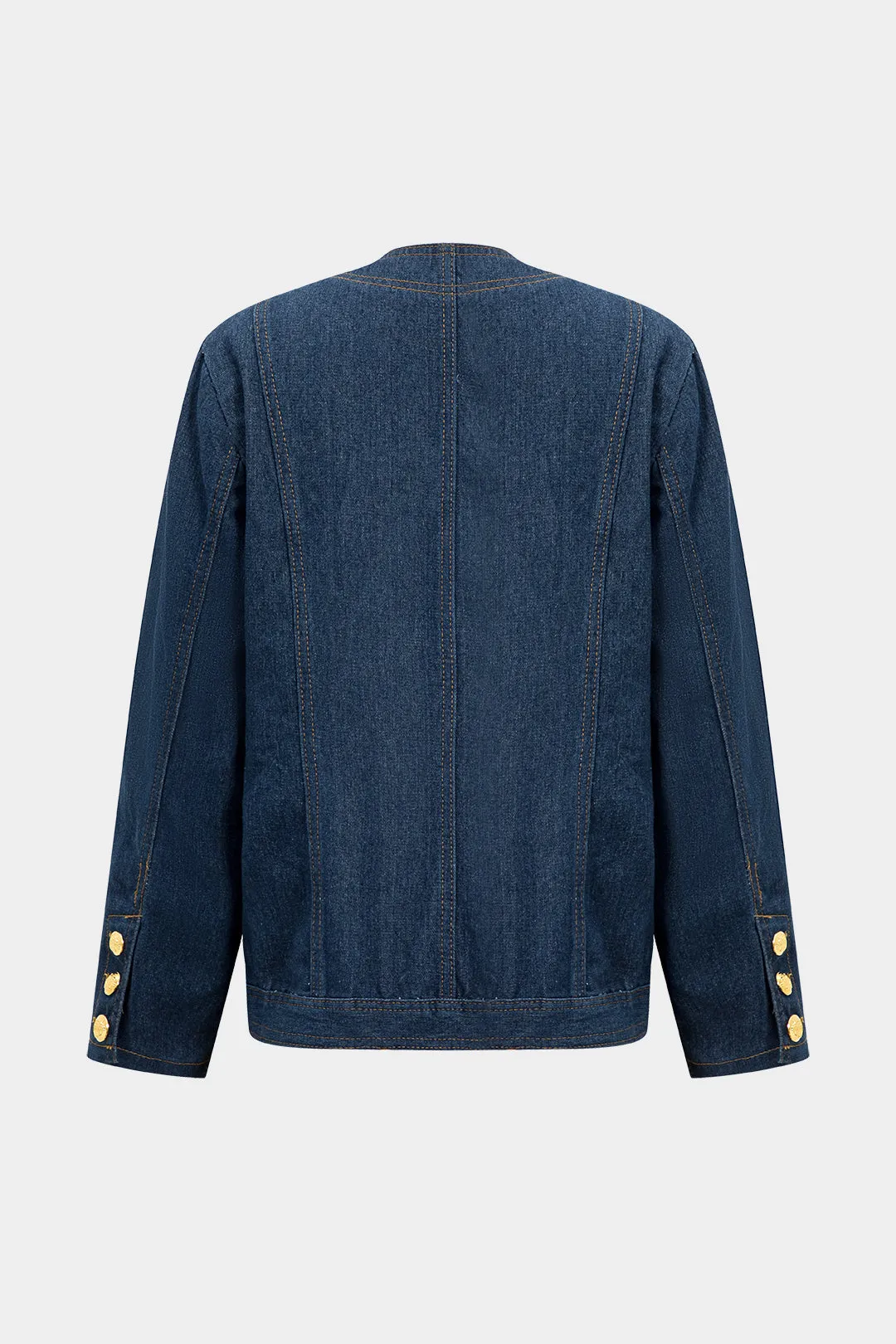Denim Button Pocket Outerwear sold by Micas product image thumbnail 2