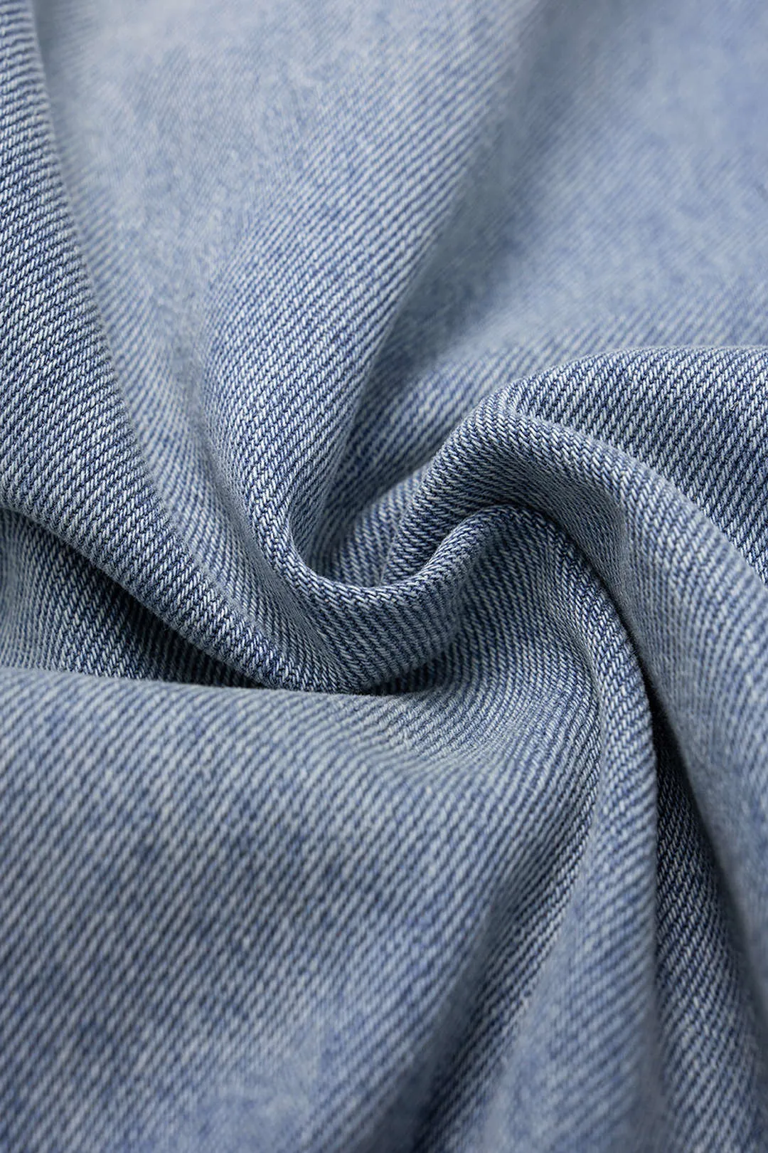 Denim Ripped Wide Leg Jeans sold by Micas product image thumbnail 5