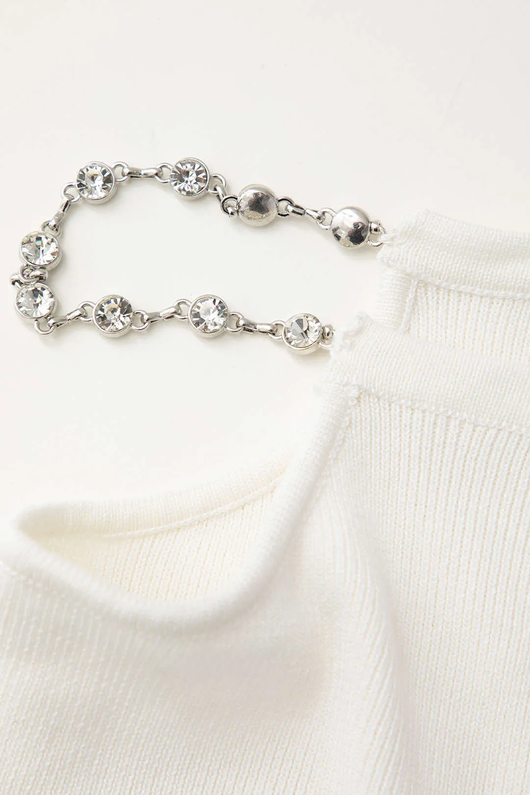 Knit Hollow Out Slit Skirt sold by Micas product image thumbnail 4