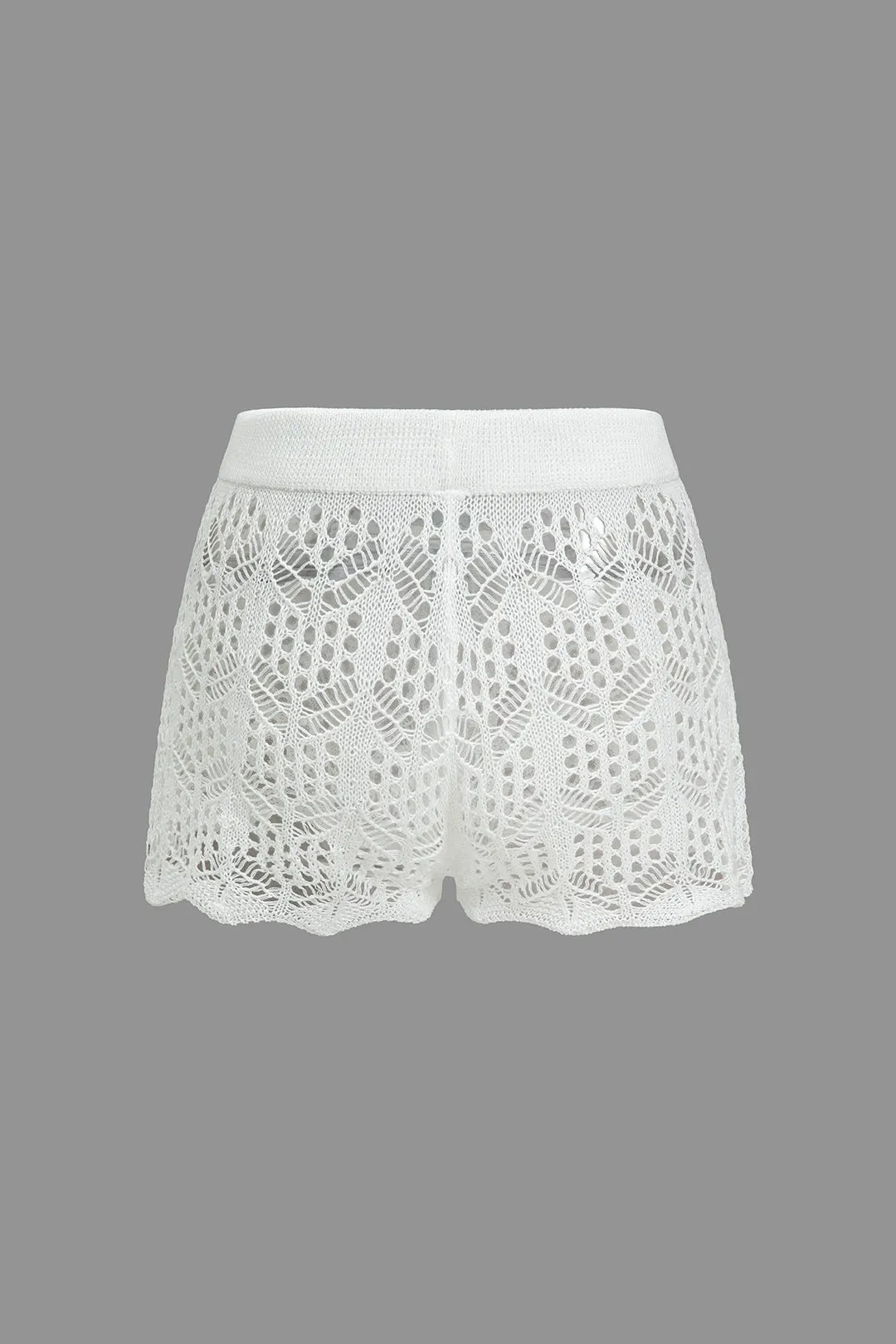Knit Hollow Out Shorts sold by Micas product image thumbnail 2