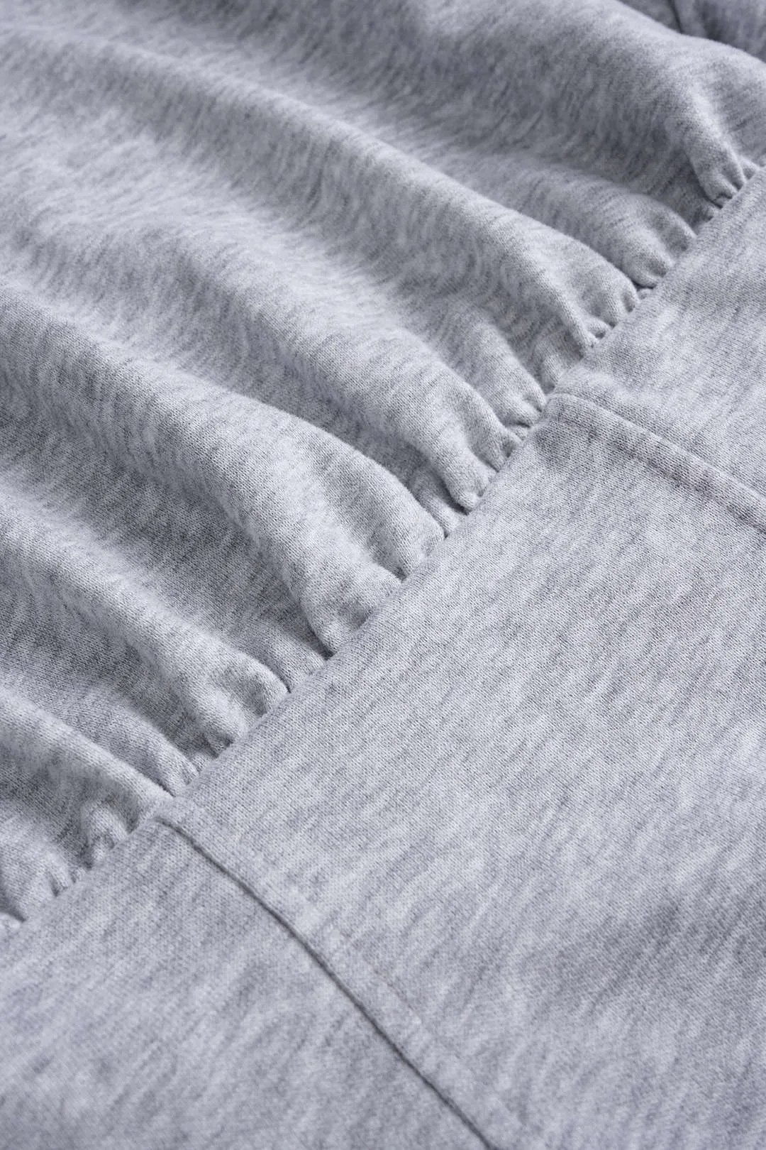 One-Shoulder Tie-Back Long-Sleeve Top And Shorts Set sold by Micas product image thumbnail 3