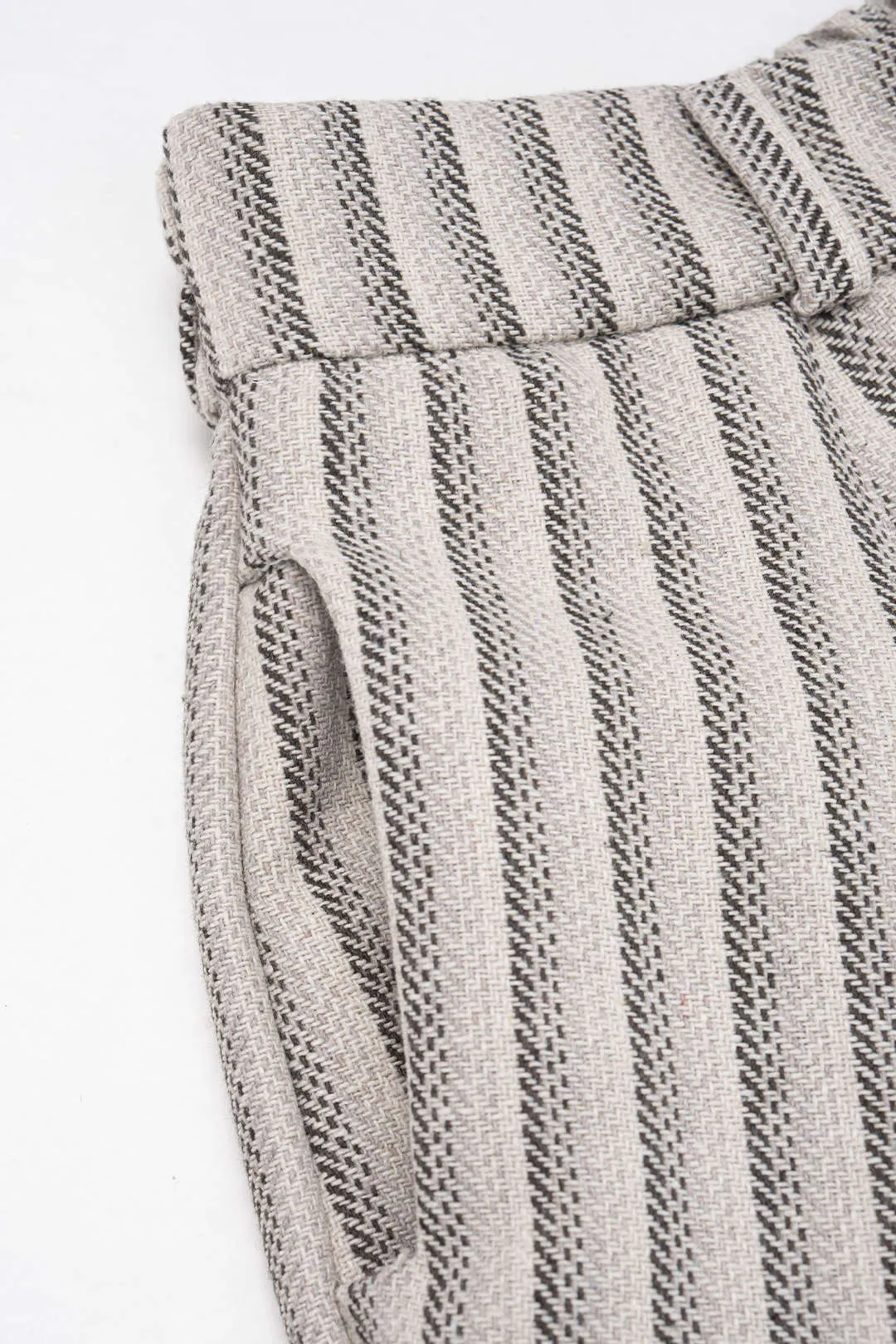 Stripes Print High Waist Pants sold by Micas product image thumbnail 5